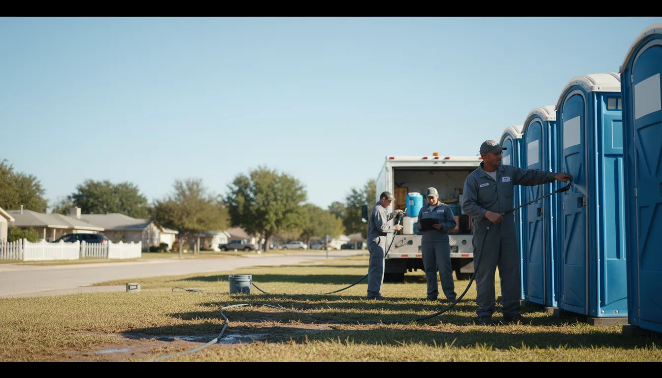 Long-Term Portable Toilet Rental in Tuttle, OK near me